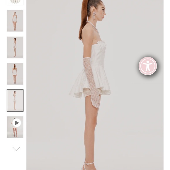 Nana Jacqueline Airina Dress White - Picture 7 of 15